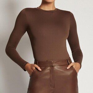 Meshki Women's Brown Bodysuit